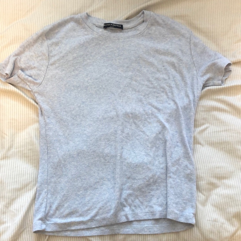 Brandy Melville Blue Tee shirt